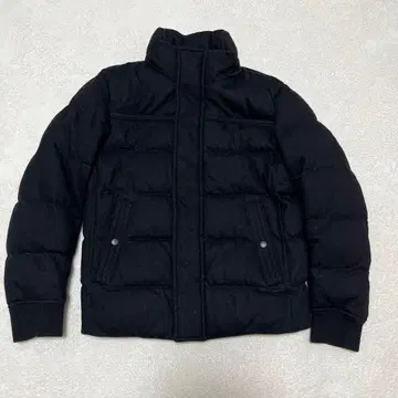 UNIQLO 스트레치 울 블렌드 다운 자켓 S 사이즈 남성용 블랙