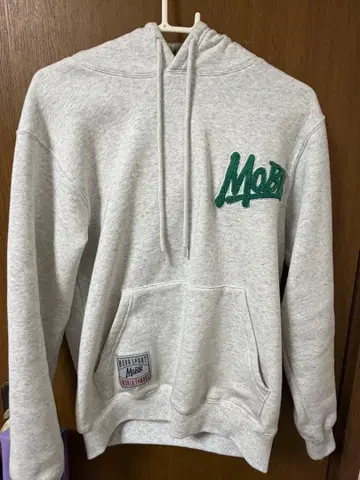 MOBB 그레이 후드티 S 사이즈