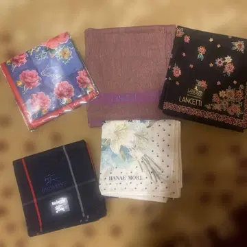 브랜드 손수건 세트 여러 가지