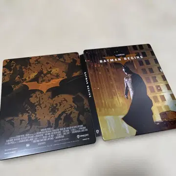 배트맨 비긴즈 Blu-ray 해외판 스틸북