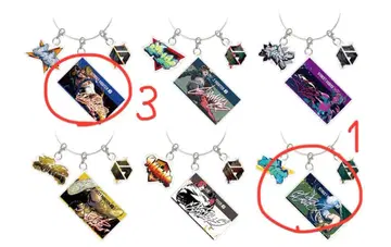 스트리트 파이터 아크릴 키링 세트