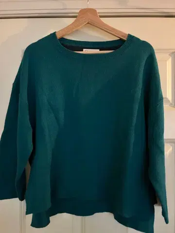 RNA 터콰이즈 니트 스웨터 M