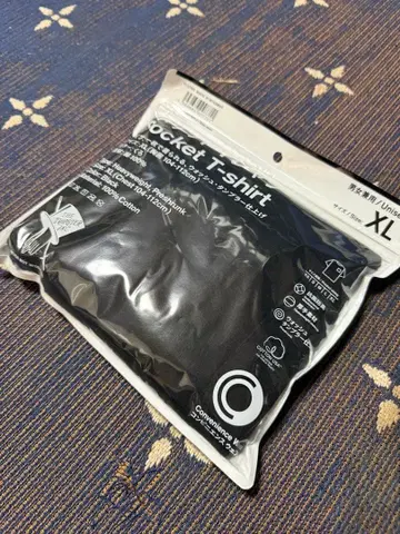 포켓 T셔츠 XL 블랙 트립스타