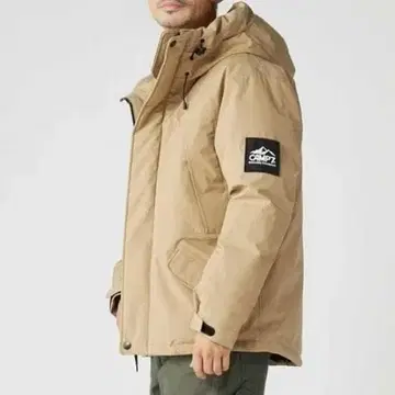 CAMP7 캠핑세븐 SYMPATEX 후디드 다운 자켓 L