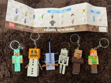 [ 레어 2개 있음 ] Minecraft 마인크래프트 키링 키체인