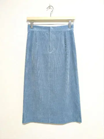 INDIVI M 사이즈 새상품 스카이블루 코듀로이 스커트