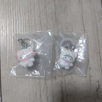 마이멜로디 쿠로미 메지루시 액세서리 산리오 캐릭터즈 포근포근 스노우