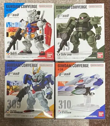 FW GUNDAM CONVERGE #28 4종