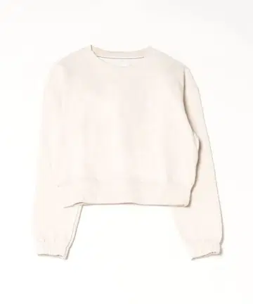 미사용 새상품 캘빈클라인 화이트 크롭 스웨트 셔츠