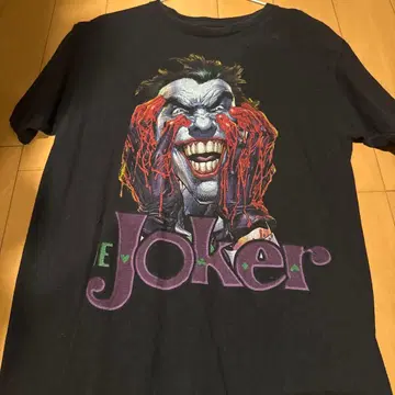 BATMAN 조커 T셔츠 블랙