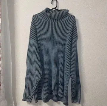 NAUTICA 니트 초코 민트 컬러 XL