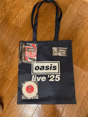 새상품 oasis live '25 굿즈 세트