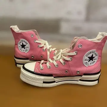 CONVERSE 핑크 하이컷 스니커즈