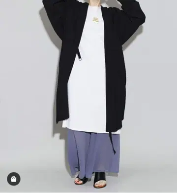 오스모시스 드로우 스트링 개더 코트