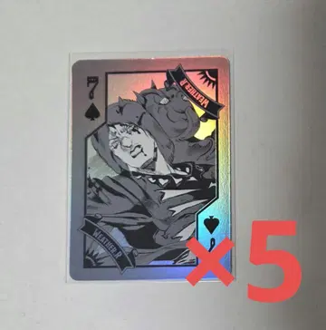 JOJO WORLD 오로라 카드놀이 죠죠 웨더 리포트 5종