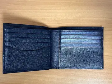 주말 가격 인하 천연 가죽 2단 접이식 지갑 / 카드 홀더