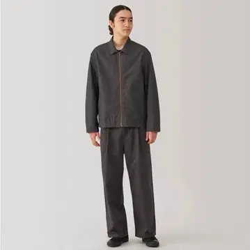 무인양품 자켓 신사 와시콘 자켓 팬츠 set