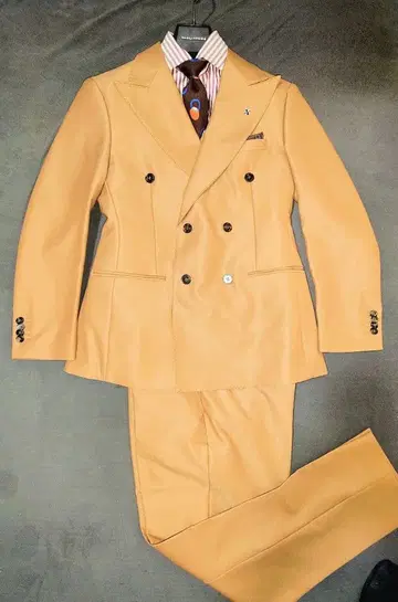 지고의 일품 더블 브레스트 수트 L