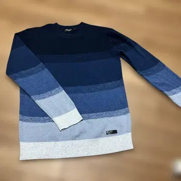 BLACK LABEL 니트 M 네이비 계열