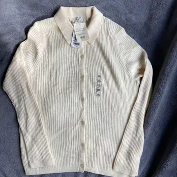 [ 새상품 ] UNIQLO 엑스트라 파인 메리노 리브 폴로 가디건 3XL