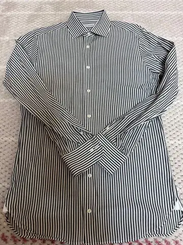 GUY ROVER 가이 로버 스트라이프 긴팔 셔츠