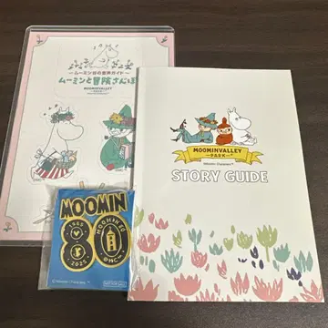 무민 밸리 파크 80주년 핀 배지 외 세트