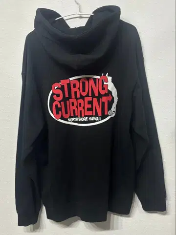 STRONG CURRENT 스트롱 커렌트 후드티 블랙 XL 미사용 새상품
