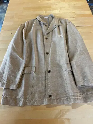 Papas 베이지 린넨 코트