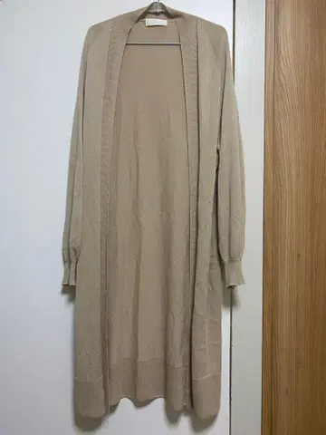 GALLARDAGALANTE 베이지 롱 가디건