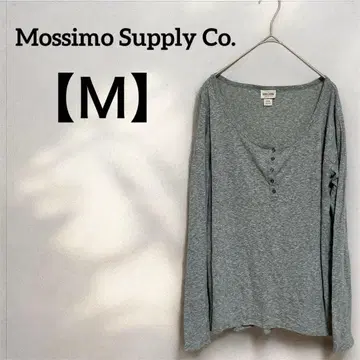 Mossimo Supply Co. [ M ] 그레이 긴팔 티셔츠