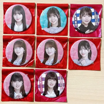 노기자카46 캔뱃지 8개 세트 13th 바스라 한여름 전국 투어 2025