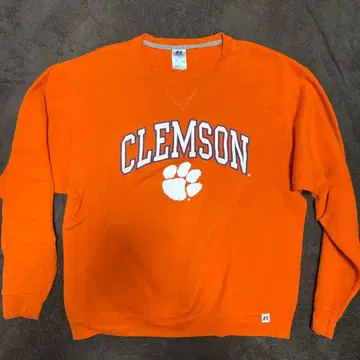 러셀 애슬레틱 00s 오렌지 맨투맨