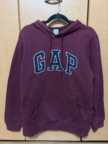 GAP 버건디 후드티 S 사이즈