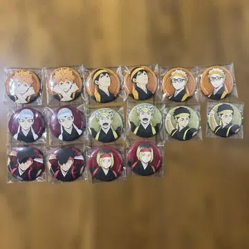 하이큐!! 응원단 캔뱃지