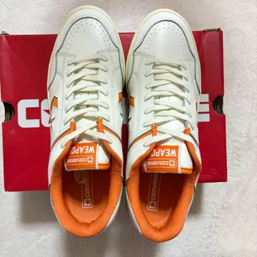 27.0cm 컨버스 WEAPON CC OX WHT/ORG