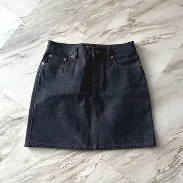 A.P.C. 데님 미니 스커트 36