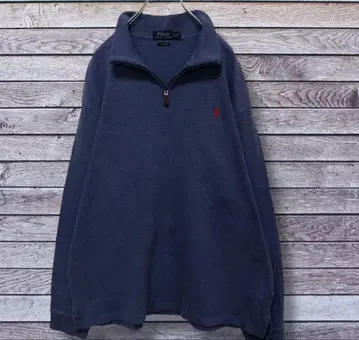 POLO 네이비 집업 트레이닝복