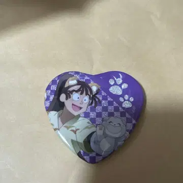 닌타마 난자타운 하트 캔 배지 오하마 칸에몬