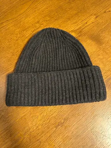 론 헤르만 캐시미어 블랙 니트 모자