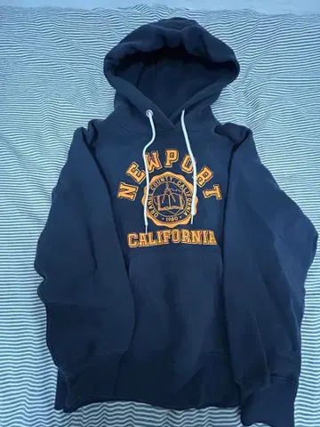 챔피언 후드티 네이비 키즈