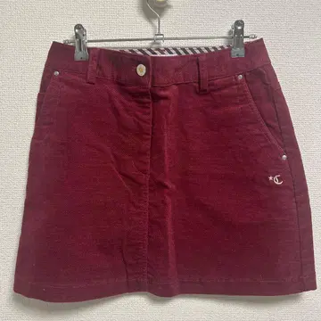 캘러웨이 골프 스커트 버건디