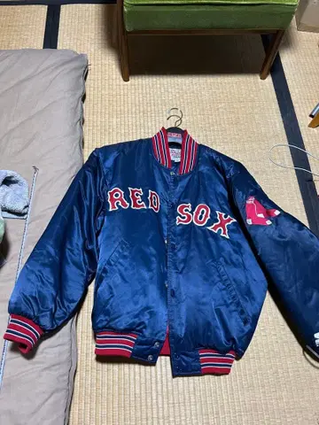 레드삭스 바시티 자켓 M 사이즈 네이비 스타터