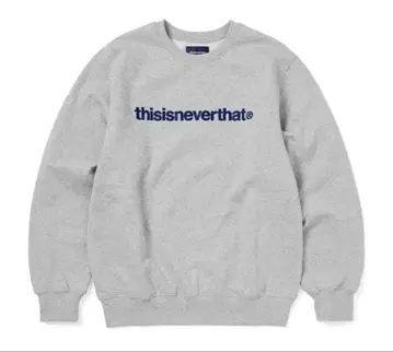 thisisneverthat 그레이 맨투맨 L 사이즈
