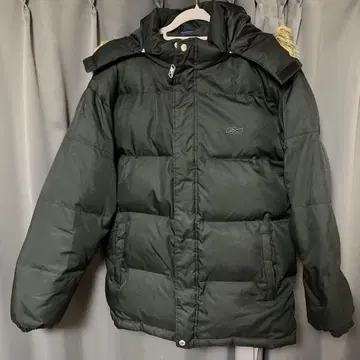 Reebok 남성용 후드 부착 다운 자켓 L 사이즈