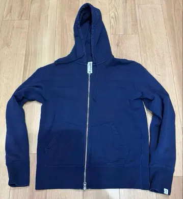 LOOPWHEELER x BEAMS PLUS 별주 지퍼 후드티 L