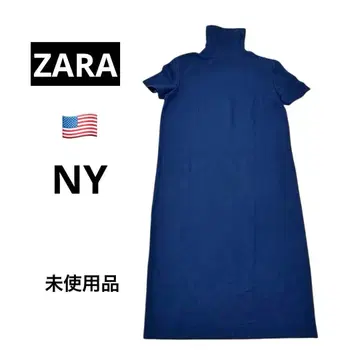[ ZARA ] NY 터틀넥 원피스