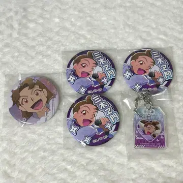 닌타마 란타로 타무라 미키에몬 가라오케 철인 캔뱃지 부적 참 캔뱃지