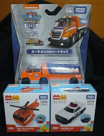 [ 익명 배송 ] 토미카 블록 2점, 파우패트롤 트랙