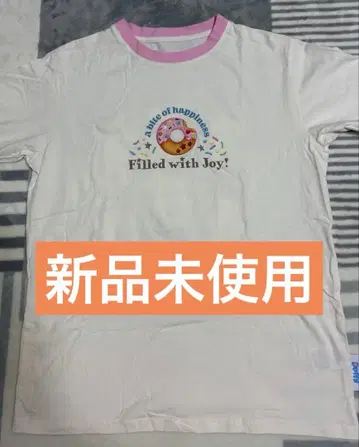 더피앤프렌즈 필드 위드 조이! 도넛 T셔츠 M