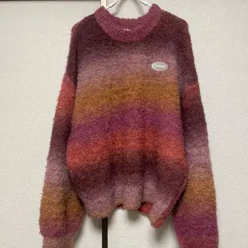 포근포근 그라데이션 니트 스웨터